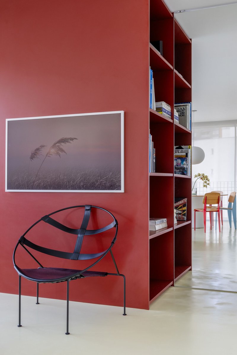 Apartamento Piracema / Nommo Arquitetos + BOSCARDIN CORSI - Fotografia de Interiores, Madeira, Cadeira, Prateleira