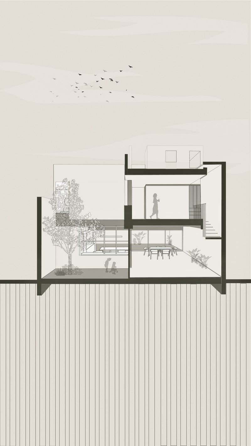 Paseo House of Cantera / Antumbra estudio - Image 19 of 22