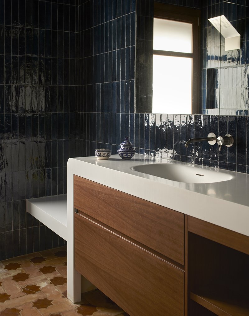 Casa Rocafull / osb arquitectos - Fotografia de Interiores, Bancada, Pia, Banheiro, Iluminação