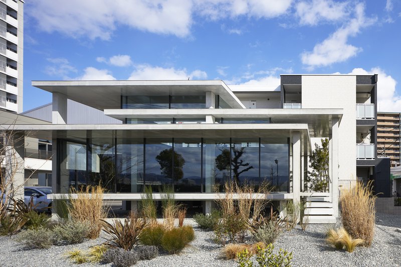 Cafeteria em Ujina / IGArchitects - Fotografia de Exterior, Fachada, Concreto