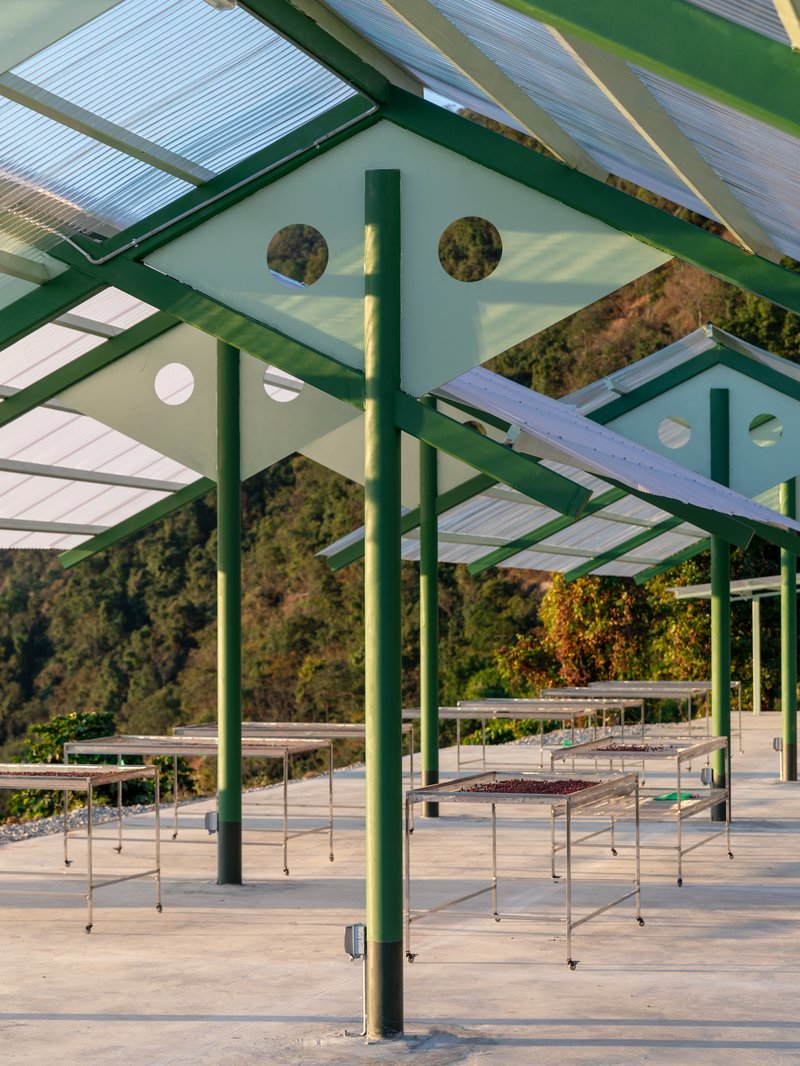 Terraweave Estate (Tiantian) Coffee Drying Yard / Edge Architects - Exterior Photography, Beam