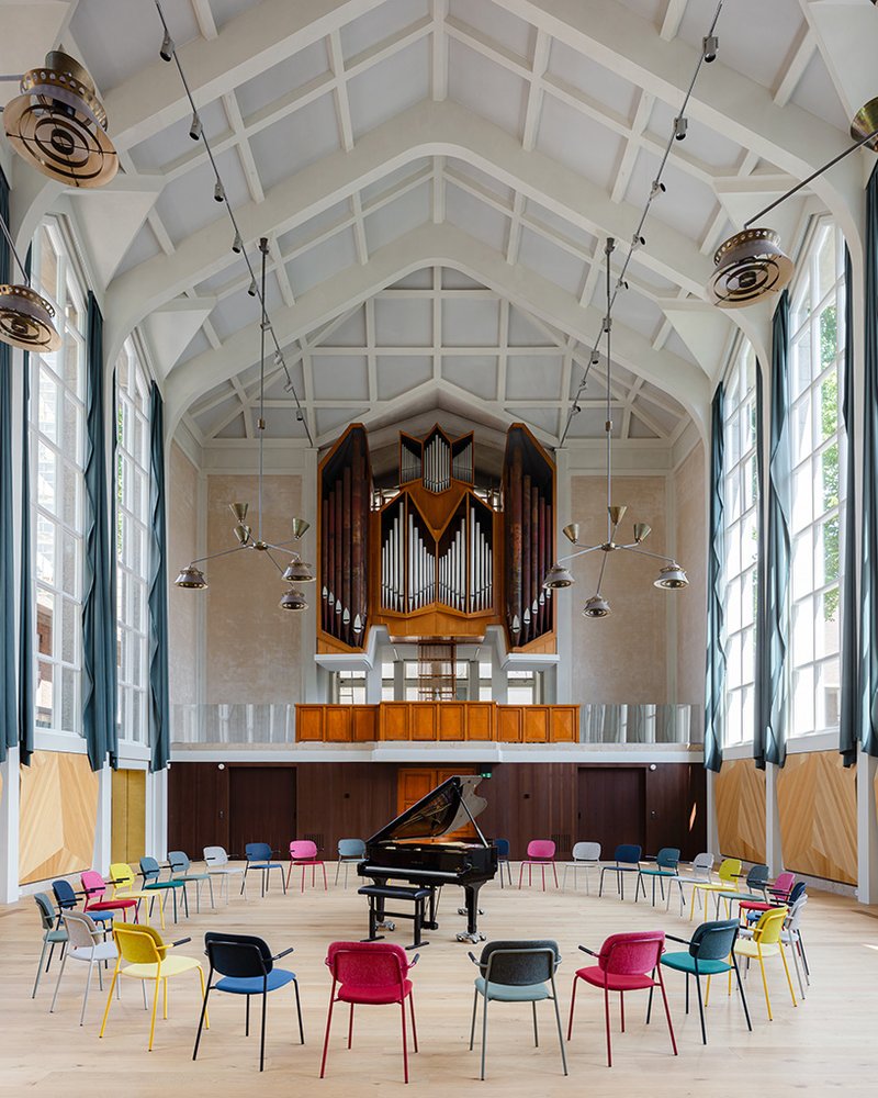 powerhouse company adapts rotterdam’s 1951 post-war church into youth music venue