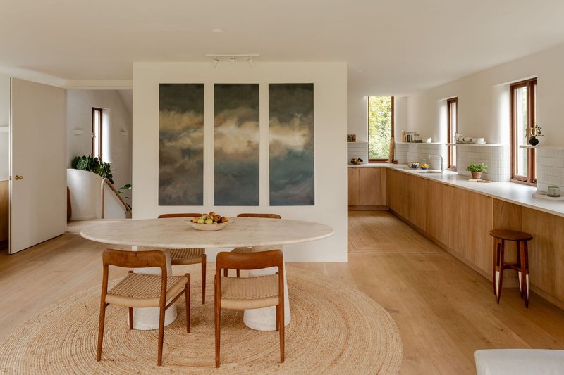 Clay Rise Home / Templeton Ford - Interior Photography, Kitchen, Wood, Table, Chair