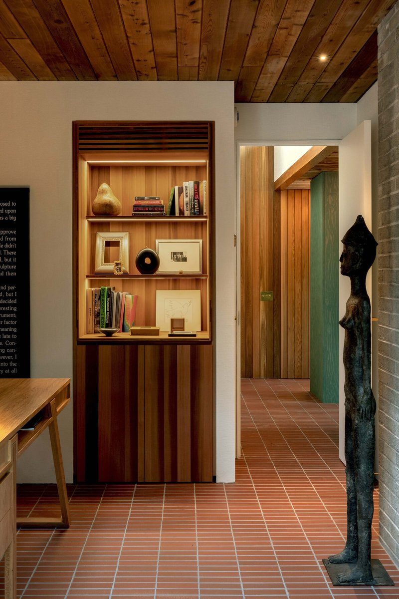 Casa Osler / Scott and Scott Architects  - Fotografia de Interiores, Madeira, Prateleira, Iluminação