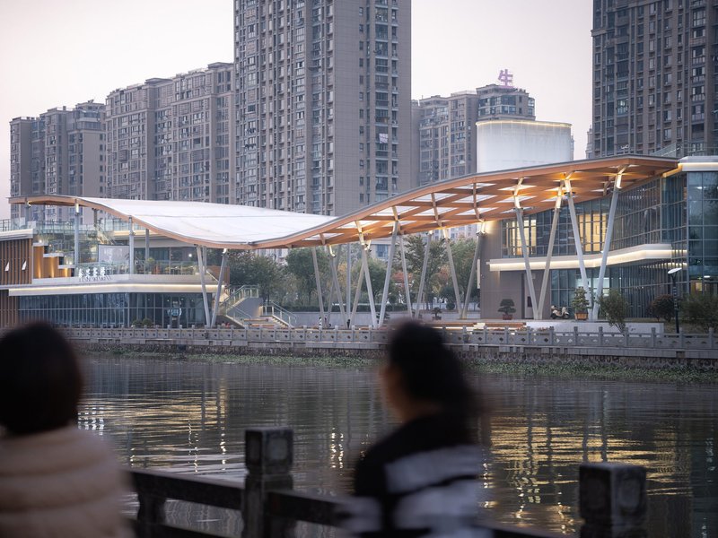 The Canopy Pavilion by the Canal