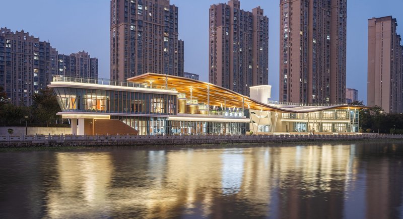 The Canopy Pavilion by the Canal