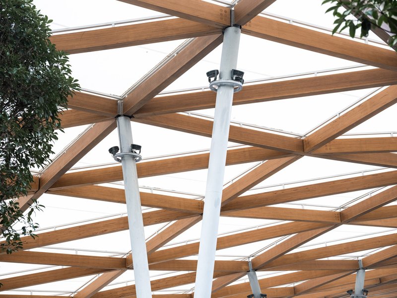 The Canopy Pavilion by the Canal