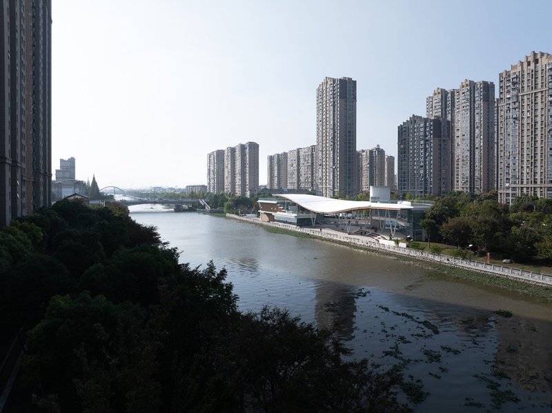 The Canopy Pavilion by the Canal
