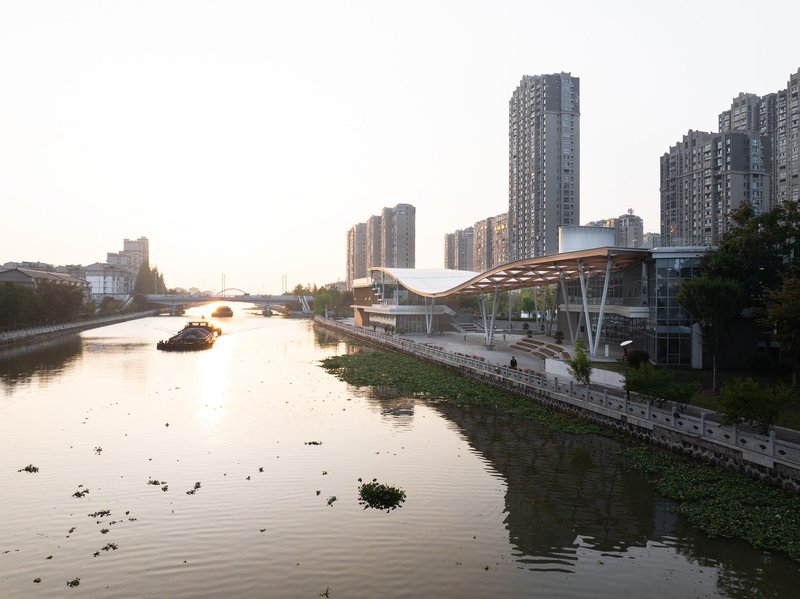 The Canopy Pavilion by the Canal