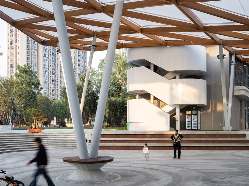 The Canopy Pavilion by the Canal